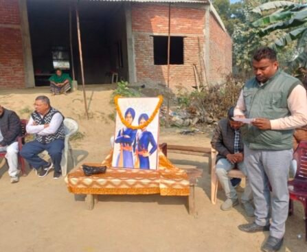 वीर बाल दिवस पर किया साहबजादो को नमन