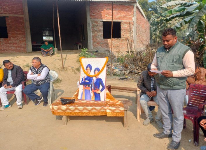 वीर बाल दिवस पर किया साहबजादो को नमन वीर बाल दिवस पर किया साहबजादो को नमन
