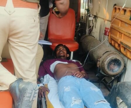 सैलून की दुकान चलाने वाले युवक को दिनदहाड़े मारी गोली