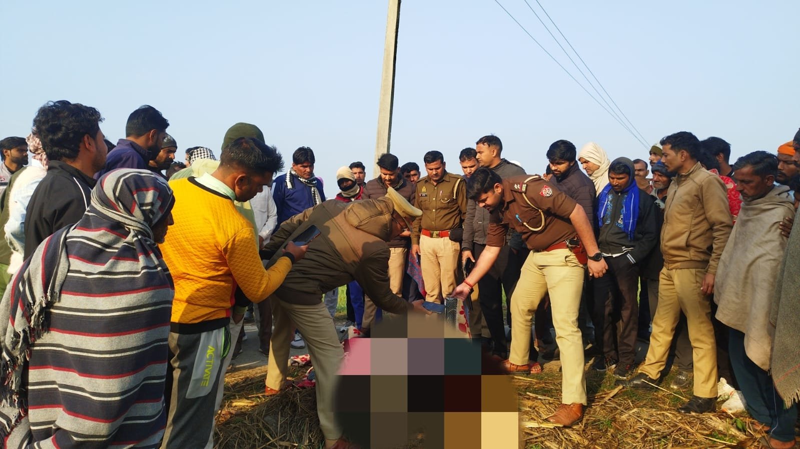 हस्तिनापुर थाना क्षेत्र के किसान की धारदार हथियार से बेरहमी से हत्या 