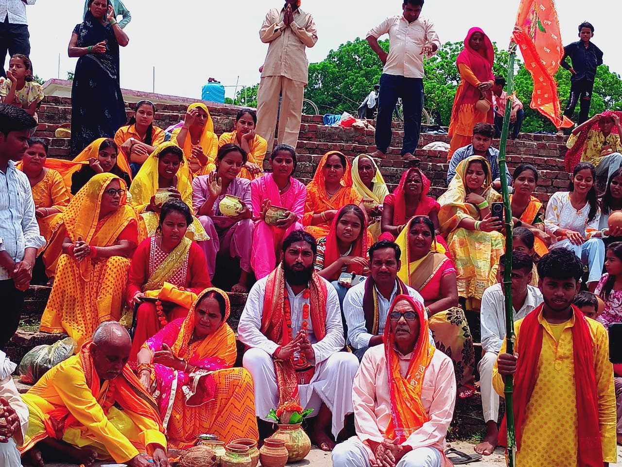 हनुमान गढ़ी सम्मय माता मन्दिर कठार जंगल में नौ दिवसीय संगीतमय कथा का आयोजन
