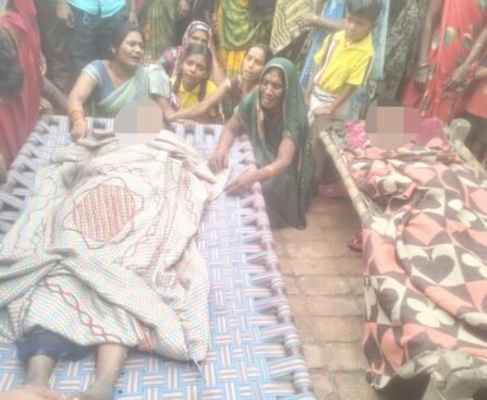 आकाशीय बिजली की चपेट में आने से पति-पत्नी की मृत्यु