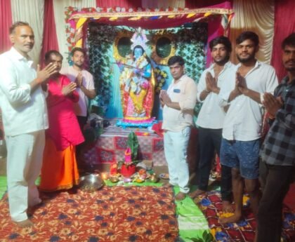 जन्माष्टमी का भव्य उत्सव: नगर थाना क्षेत्र में भक्ति और हर्षोल्लास की धूम