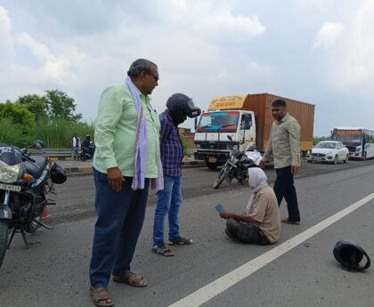 बस्ती-फैजाबाद मार्ग पर हादसा, अधूरा निर्माण बनी वजह