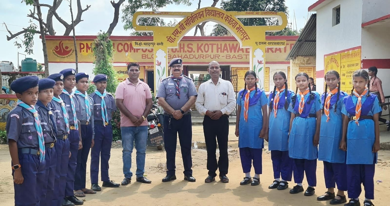 नेशनल स्तर पर कोठवा भरतपुर के स्काउट गाइड, जिले का नाम करेंगे रोशन-ललित कुमार उपाध्याय