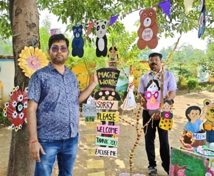 पीएम श्री विद्यालय कोठवा भरतपुर में मीना मेला का आयोजन, बच्चों ने दिखाई प्रतिभा