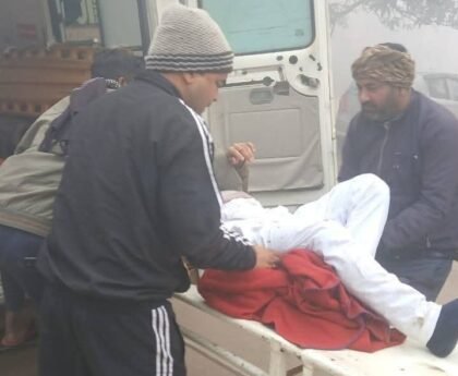 देवा शरीफ दर्शन को जा रही ईको गाड़ी पलटी, 7 घायल, दो की हालत गंभीर