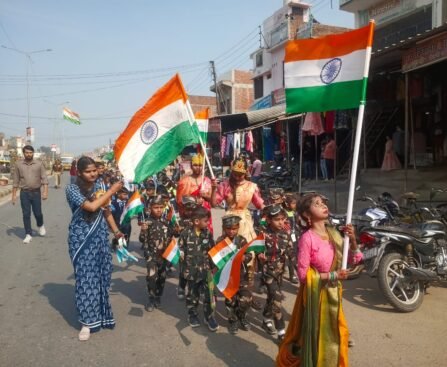 स्टे. ज़ेवियर्स पब्लिक स्कूल की जागरूकता रैली