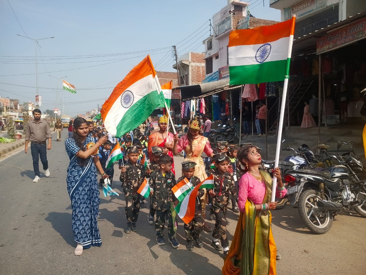 स्टे. ज़ेवियर्स पब्लिक स्कूल की जागरूकता रैली