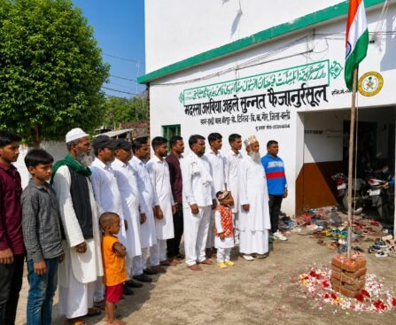 मदरसा फैजानुर्रसूल में धूमधाम से मनाया गया स्वतंत्रता दिवस